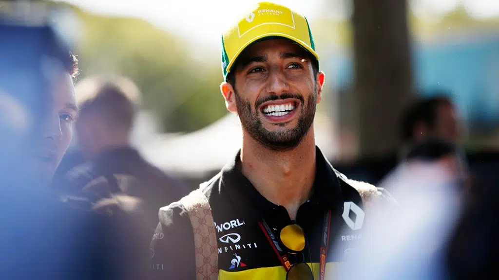 est la femme de Daniel Ricciardo