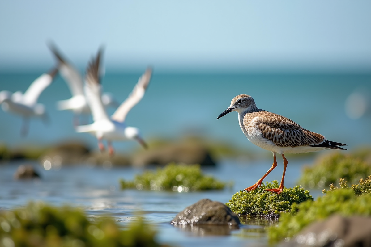 oiseaux rivage